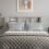 VidaXL (concrete grey) vidaXL Headboard Cabinet Bedroom Bookcase Backboard Bed Header Storage Cabinet 4
