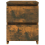 VidaXL (smoked oak, 1) vidaXL Bedside Cabinet Nightstand End Table Bed Side Table Engineered Wood 4