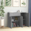 VidaXL (grey sonoma) vidaXL Sideboard Storage Drawer Side Cabinet Engineered Wood Multi Colours 5
