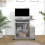VidaXL (grey sonoma) vidaXL Computer Desk Chipboard PC Laptop Table Desk Workstation Multi Colours 5