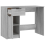 VidaXL (Grey sonoma) vidaXL Desk Engineered Wood Home Office Computer Table Study Writing Desk 6