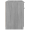 VidaXL (Grey sonoma) vidaXL Desk Engineered Wood Home Office Computer Table Study Writing Desk 7