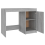 VidaXL (grey sonoma) vidaXL Desk Home Office Study Desk Writing Desk Computer Table Engineered Wood 7