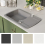 VidaXL vidaXL Granite Kitchen Sink Single Basin Grey Overmount with Basket Strainer 4