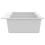 VidaXL Overmount Kitchen Sink Double Basin Kit Granite Cream White 860 x 510 mm 7