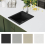 VidaXL vidaXL Overmount Kitchen Sink Single Basin Granite Black Plumbing Fixture 4