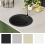 vidaXL Granite Kitchen Sink Single Basin Round Black Overmount Basket Strainer 7