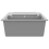 VidaXL vidaXL Granite Kitchen Sink Double Basin Grey Overmount with Basket Strainer 6