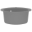 VidaXL vidaXL Granite Kitchen Sink Single Basin Round Grey Overmount Basket Strainer 6