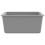VidaXL Granite Kitchen Sink Single Basin Grey 7