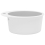 VidaXL vidaXL Granite Kitchen Sink Single Basin Round White Basket Strainer Basin 7