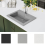 VidaXL vidaXL Granite Basin Grey Above Counter Bathroom Cloakroom Wash Sink Bowl 4