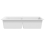 VidaXL Overmount Kitchen Sink Double Basin Kit Granite Cream White 860 x 510 mm 6