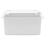 VidaXL vidaXL Granite Kitchen Sink Double Basins White Basket Strainer Basin Bowl 6