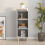 VidaXL (Grey sonoma) vidaXL Sideboard Engineered Wood Indoor Side Cabinet Cupboard Multi Colours 6