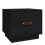 VidaXL (Black, 1) vidaXL 1/2x Solid Wood Pine Bedside Cabinet End Accent Table Multi Colours 3