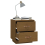 VidaXL (Honey brown, 2) vidaXL 1/2x Solid Wood Pine Bedside Cabinet Nightstand End Table Multi Colours 6