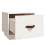 VidaXL (White, 1) vidaXL 1/2x Solid Wood Pine Bedside Cabinet End Accent Table Multi Colours 8