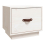 VidaXL (White, 1) vidaXL 1/2x Solid Wood Pine Bedside Cabinet End Accent Table Multi Colours 3