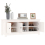 VidaXL (White) vidaXL Solid Wood Pine Shoe Cabinet Hallway Shoe Storage Rack Multi Colours 10