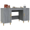 VidaXL (Grey sonoma) vidaXL Desk Engineered Wood Office Computer Study Writing Desk Multi Colours 7