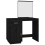 VidaXL (Black) vidaXL Solid Wood Pine Dressing Table Wooden Desk Cosmetic Table Multi Colours 3