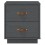 VidaXL (Grey, 2) vidaXL 1/2x Solid Wood Pine Bedside Cabinet Nightstand End Table Multi Colours 8