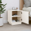 VidaXL (White) vidaXL 1/2x Solid Wood Pine Bedside Cabinet Table Bed Cabinet Multi Colours 5