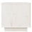 VidaXL (White, 1) vidaXL 1/2x Solid Wood Pine Bedside Cabinet End Accent Table Multi Colours 7