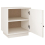 VidaXL (White) vidaXL 1/2x Solid Wood Pine Bedside Cabinet Table Bed Cabinet Multi Colours 8