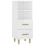 VidaXL (High gloss white) vidaXL Sideboard Engineered Wood Indoor Side Cabinet Cupboard Multi Colours 5