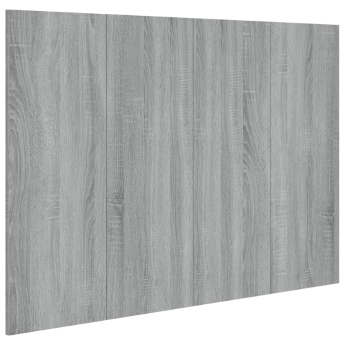 VidaXL (grey sonoma) vidaXL Bed Headboard Bedroom Bed Header Decorative Headboard Engineered Wood 2