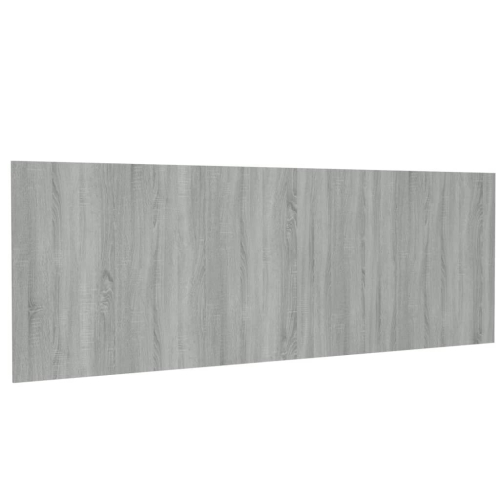 VidaXL (grey sonoma) vidaXL Wall Headboard Bed Header Bedroom Wall Bed Headboard Engineered Wood 2