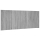 VidaXL (grey sonoma) vidaXL Bed Headboard Bedroom Bed Header Decorative Headboard Engineered Wood 4