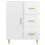 VidaXL vidaXL Sideboard High Gloss White Engineered Wood Side Cabinet Home Organiser 9