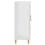 VidaXL vidaXL Sideboard High Gloss White Engineered Wood Side Cabinet Home Organiser 10