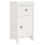 VidaXL vidaXL 2x Solid Wood Pine Sideboards White Cabinet Cupboard Home Organiser 9