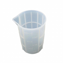 N7MF 350ML Flexible Silicone Large Measuring Cup Mixing Cups Cook Bakers Resin Mold Casting Jewelry Tools
