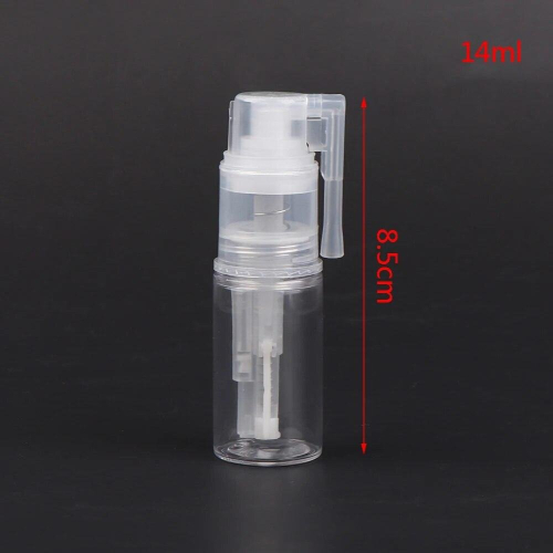 14/25/35/50/60ML Glitter Spray Bottle Empty Refillable Dry Powder Spray Bottles
