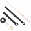 Movement Mechanism Silent Quartz Clock 3 Needles 5