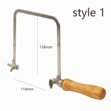 U-shaped Saw Bow Wooden Handle Hand Tools Jewelers Saw Frame