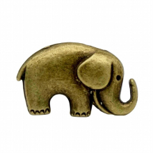 40pcs-Antique Bronze Elephant Charms Pendant, Jewelry Accessories 25x16mm