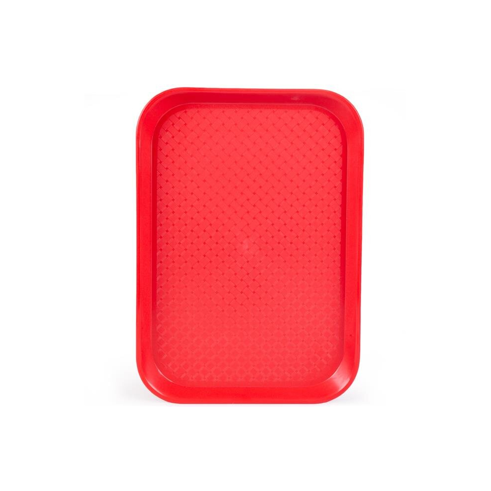 Cookinator Red 10 X 14 In. Cafeteria Tray,