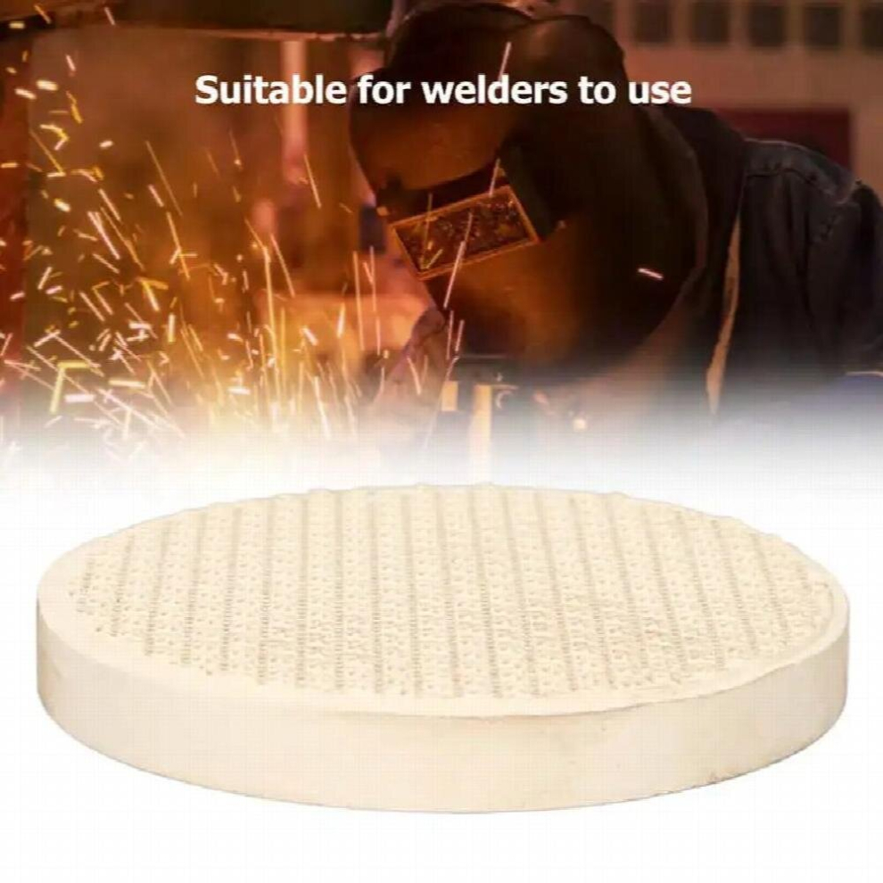 Honeycomb Solder Board Round Shape Heat Insulation Ceramics Soldering Board For Welder Soldering Tile 885668193581
