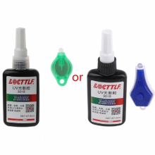 UV Light + 50ML Fast Curing UV Glue Sunlight Curing Adhesive Transparent Glass Bonding Repair Liquid Glue Adhesive Kit