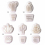 Plastic Clay Cutter Pendant Cutting Molds Soft Pottery Cutting Mold Cactus Shape 3
