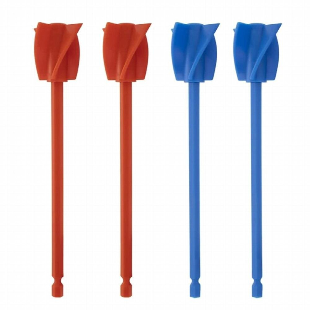 Resin Mixer Paddles, Epoxy Mixer Attachment For Powerful Mixing, Reusable Paint Mixer, Paint Stirrer Attachment 885668200883