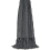 Riva Paoletti Santana Throw - Light Grey - Cable Knit Fabric - 127 x 152cm 1