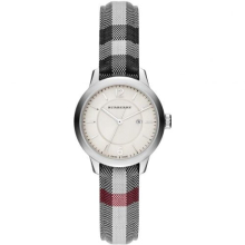 Burberry The Classic Reloj Mujer Horseferry Piel Plata BU10103