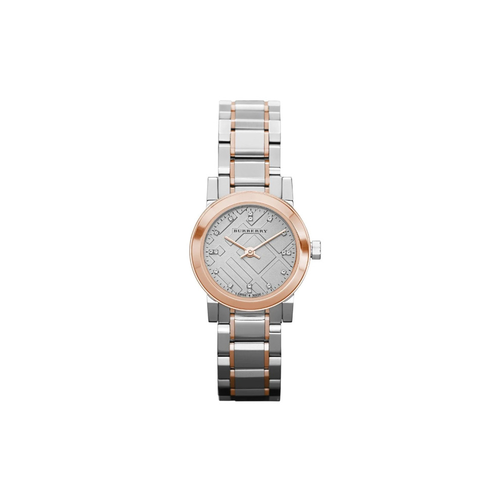 Burberry The City Watch Ladies Petite Two Tone Bu9214 Not,Specified